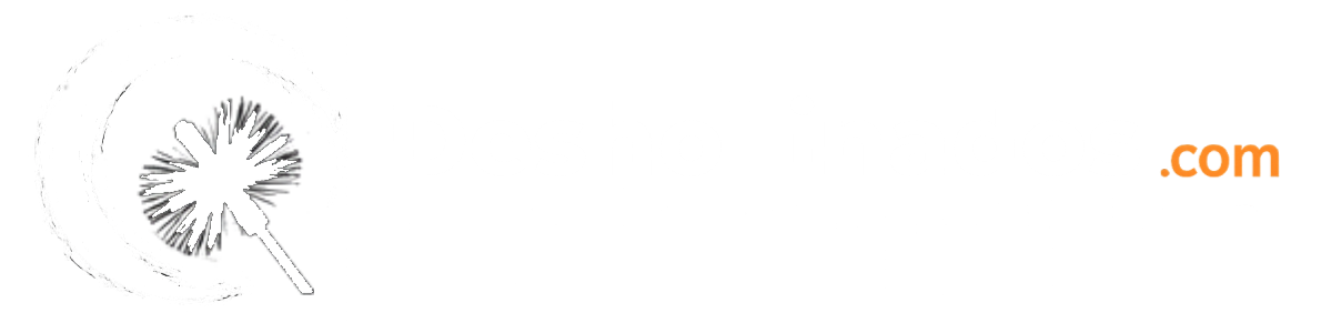 Logo de deshollinados en color Blanco