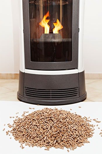 mantenimiento de estufas de pellets o de leña
